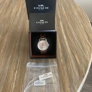 Coach Watch - Mixed Metal - Gold and Silver link